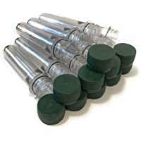 Petling - Petlings vacías para geocaching (PET- con tapa- 10 unidades)- color verde